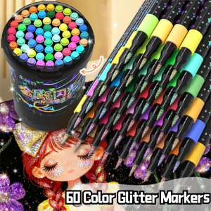 LUXERY High Coverage Acrylic Marker Washable Ink Soft Head Design Painting Pen Quick-Drying Soft-Tip Marker for Hand-Painting