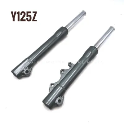 ( STD Standard ) Front Fork Set Yamaha Y125Z Y125ZR Y125 Z ZR Y 125Z 125ZR Absorber Depan LH Kiri Left + RH Kanan Right Absober Fok Batang Damper Assy