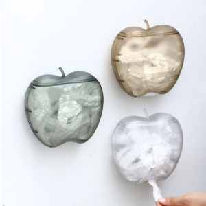 Ready Stock Wall-mounted Disposable Food Cover Organizers Large-capacity Cling Film Sleeve Boxes Fresh Bag Storage Box Punch Free Kitchen Decorations