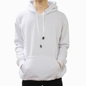 Sweater Hoodie Polos Basic Jumper Polos Putih