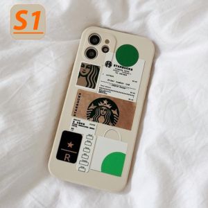 DEAMOR Case Samsung A12 5G Casing Softcase Starbucks X MCD Premium 3D Camera-S1