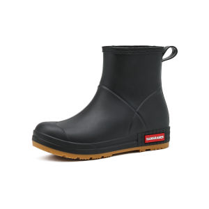 Marverlous รองเท้าบูทกันฝนแฟชั่น กันน้ำ กันลื่นทนต่อการสึกหรอ รองเท้าลำลองลูกวัวกลาง ที่เหมาะกับชายและหญิง YX288