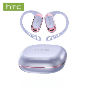 HTC NE28 Wireless Bluetooth Earphones Smart Real-Time Translation Open-Type Earbuds Bluetooth 6.0 Noise Cancellation with Microphone OWS Waterproof IPX5