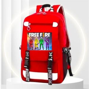 Js Stlye Tas Sekolah Uniseks Tas Ransel Bahu GandaTas Laptop Mochila 4in1 FF MI 0088