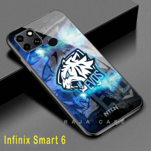 Softcase Glass Kaca Infinix Smart 6 - J117 - Casing Hp Infinix Smart 6 - Pelindung hp Infinix Smart 6 - Case Handphone Infinix Smart 6