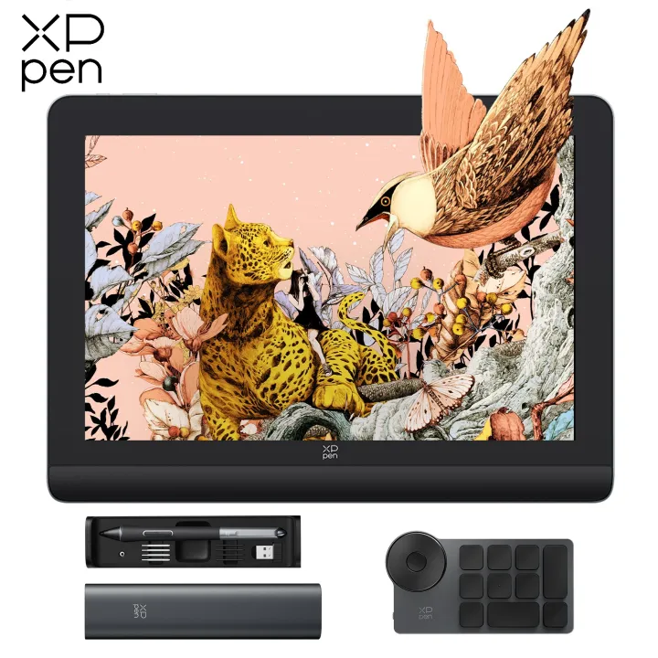 XPPen Artist Pro 16 (Gen 2) เมาส์ปากกา แบบจอวาด ขนาด 16 นิ้ว แรงกด 16,384 ระดับ รองรับการเอียงบรัช