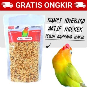 NUTRIMIX LOVEBIRD BOOSTER Pakan Burung Lovebird Berkualitas