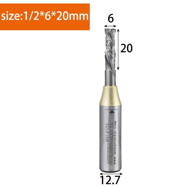 Arden Compound Spiral Router Bit Double Veneer Cutting Cnc Engraving ...