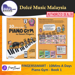 FINGERSSMART - 10Mins A Days Piano Gym - Book 1-4