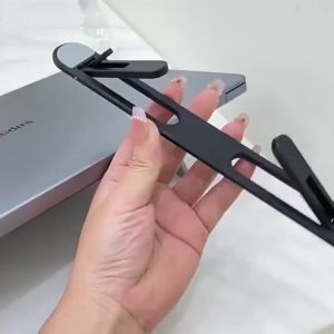 Universal Invisible laptop stand Portable foldable stand Radiator desktop strengthening padQUICKMART