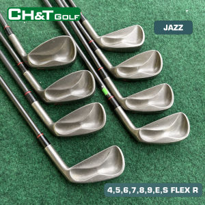 Bộ gậy golf sắt JAZZ 8 cây 456789ES Flex R nguyên bản nhập khẩu nhật