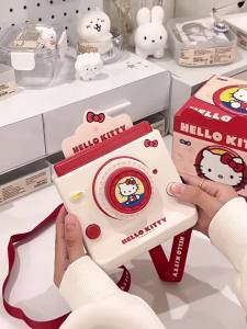 2025 New Hello Anime Peripheral Bluetooth Speaker Speaker Desktop Decoration Cute Kitten Girlfriend Birthday Gift Toy