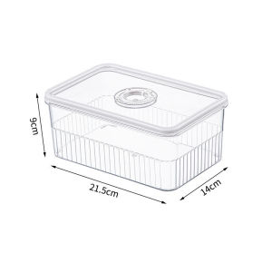 Refrigerator Storage Box Lunch Box Special Sealed Box Stackable Refrigerator Storage Box Fruit Vegetable Storage