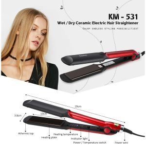 Catokan Rambut Kemei KM 531 Catok Professional Hair Straightener