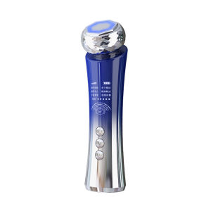 Multifunctional Facial Beauty Device EMS Microcurrent Hot and Cold Compress Massager for Face Lifting and Skin Rejuvenation