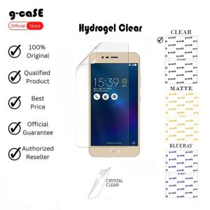 G-caSE ANTI GORES JELLY HYDROGEL ASUS ZENFONE  ROG PHONE 2 3 8 8FLIP 9 10  7 7U 7ULTIMATE 8 8PRO 9 9PRO 9FE 11ULTRA PRO FE ULTRA FLIP ULTIMATE STRIX FULL SCREEN