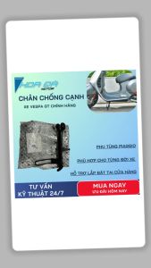 Chân Chống Cạnh Xe Vespa GT Chính Hãng Piaggio (Không ốc không lò xo) – Chuẩn Zin Theo Đời Xe  Hoa Đà Motor