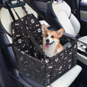 SFJHF Folding Hammock Folding Pet Dog Carrier Pad Breathable Mesh Waterproof Auto Dog Seat Bag Basket Hanging Bags Pet Mat Pet Car Carriers Seat Bag Car Seat