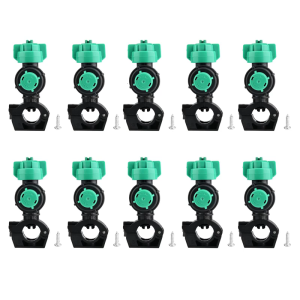 Adjustable Angled Agricultural Sprayed Nozzles 10 Pieces External Thread Leakproof Design For Crop Irrigation Farming