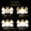 5 LED Headlamp Flashlight Super Bright USB Rechargeable Waterproof Head-Mounted Light Outdoor Emergencies and Work Projects. 