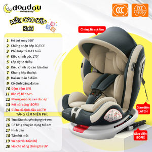 Ghế Xe Hơi Ô Tô An Toàn Cho Bé 360 Độ Xoay Đa Hướng - Nhập Khẩu từ EU/UK - An Toàn và Phù Hợp Mọi Lứa Tuổi - Xuất Xứ Trung Quốc