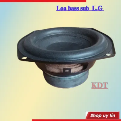 Loa bass sub LG gân béo công suất 100w đường kính ngang 13.5cm lắp loa ô tô mạch 12v 24v