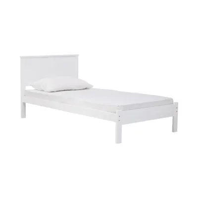 Furniture Direct katil single THOMAS BRANDI wooden single bed frame with pull out bed