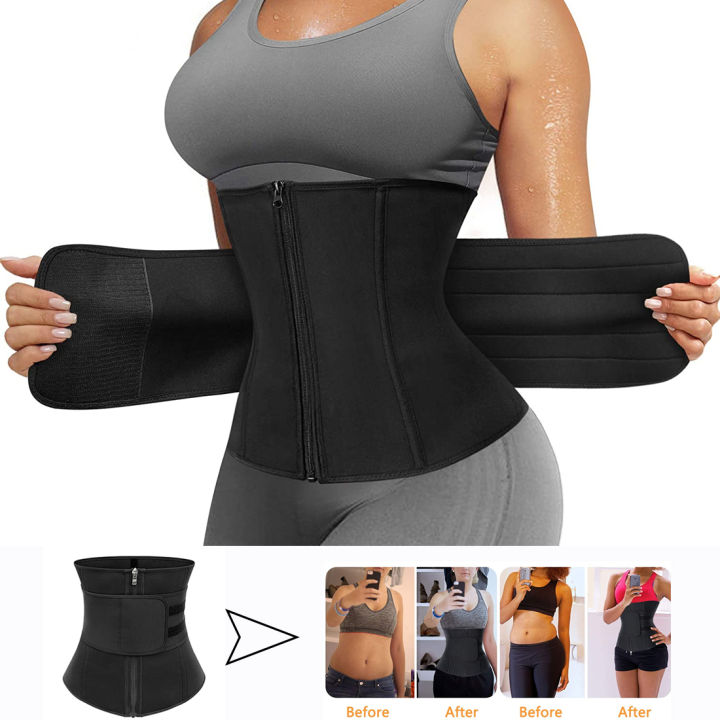 sweat and waist trainer