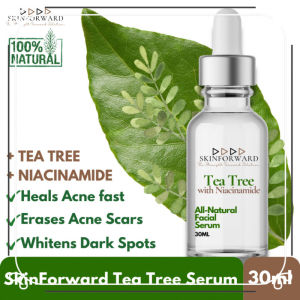[ TEA TREE FACIAL SERUM ] SkinForward Tea Tree and Niacinamide Serum Acne Remover Whitening Serum