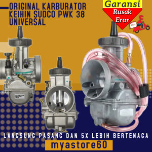 Karburator Karbu Carburator Karbulator PWK 38 PWK38 SUDCO Keihin Original Universal Sparepart Mesin Motor UNIVERSAL