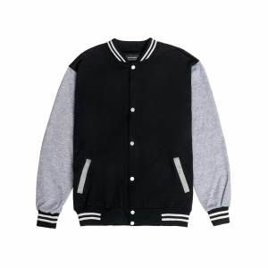 EVERNEXT - JAKET VARSITY PRIA DALLAS JAKET BASEBALL PRIA JAKET FLEECE CASUAL COWOK PREMIUM