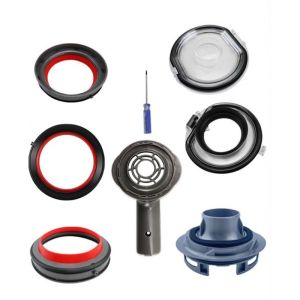 Dyson V11 V10 V8 V7 V6 Vacuum Cleaner Parts Replacement Motor Casing Housing Sealed Back Rear Cover Positioning Ring for Animal Cyclone Models