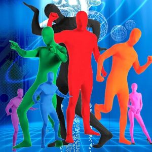 LIEYH Invisibility Cloak Kid Adult Zentai Jumpsuit Spandex Suit Full Body Suit Funny Costumes Outfit Skin Tight Bodysuit Cosplay Costumes