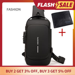 COD 2023 Korean Wave new  USB charging chest bags for women /Men