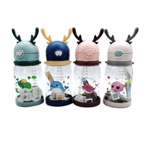 Botol Minum Botol Minum Seliya Botol Minum Lucu Model Tanduk Rusa 2186 BPA FREE 550ml
