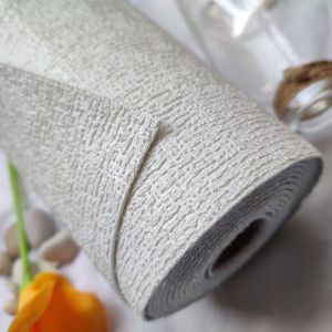 Wolf.id WP05-07 Wallpaper Stiker Dinding Foam Linen Roll 50 x 300 cm Dekorasi Rumah Kamar Kantor Cafe High Quality Tahan Air [BISA COD]