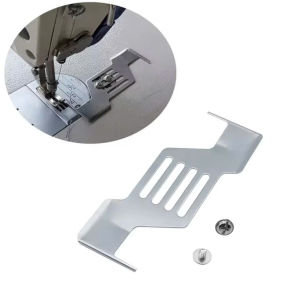 Gá vét bờ mí canh mí 2 đầu cổ áo sơ mi dùng cho máy 1 kim công nghiệp (Tặng ốc bắt cữ)