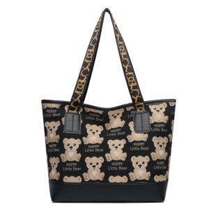 TÚI CANVAS HÌNH GẤU SIZE LỚN TÚI TOTE NỮ TÚI TOTE HÌNH GẤU