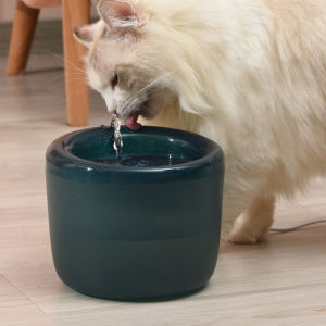 1.6L Cat Water Fountain Filter Indoor Automatic Motion Sensor Pet Water Drinker for Cats Water Dispenser Pet Drinking Fountain