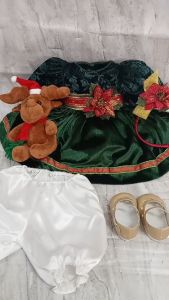 Trọn Bộ Quần Áo + Giày + Phụ Kiện cho Trẻ Em Sơ Sinh Váy Công Chúa Phù Hợp Búp Bê  55 cm 22 inch + 60 cm 24 inch PVN1007