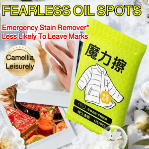 Portable Stain Remover Cleaner Cleaning Wipes Nowash Emergency Stain Removal No Damage To Clothes No Marks Camellia Fragrance Dry Cleaning Down Coat Cleaning Wipes