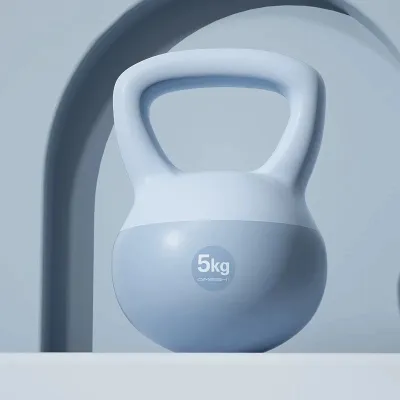 [SG Ready Stock]Soft Kettlebell Women Fitness Home Software 2-12kg Kettlebell Squat Exercise Hip Strength Training Sand Kettlebell