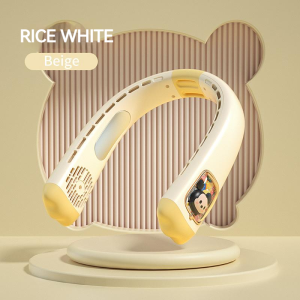 Neck fan 12000 mA rechargeable portable fan mini electric fan rechargeable hanging neck fan for lazy people three adjustment modes