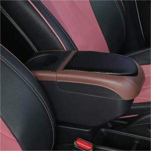 Toyota Wigo 2013 to 2022 Armrest Center Console Organizer Storage Case Elbow Rest Arm with Cup Holder-152c4c8b