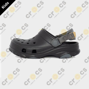 cross for Kids All Terrain Clog  Durable Lightweight Outdoor Slip-On Shoes for Boys and Girls Secure Fit with Heel Strap Water-Resistan#207458