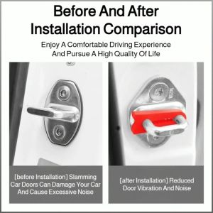 Car door thickened gasket modification shock absorbing cushion