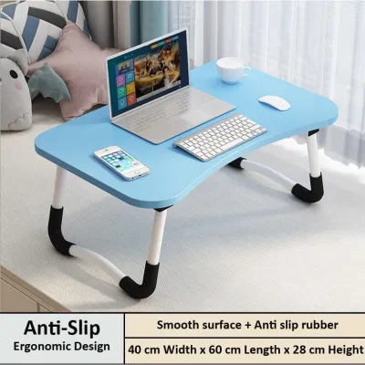 REDCHILI Foldable Table Anti-slip Bed Mini Table Laptop Notebook Meja Computer Study Table