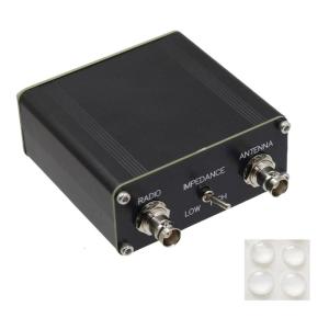 QRP Antennas Tuner with 25 to 2500Ohm Matching Ranges for Outdoor Communication Balanced Line& UHF Double Leads Antennas