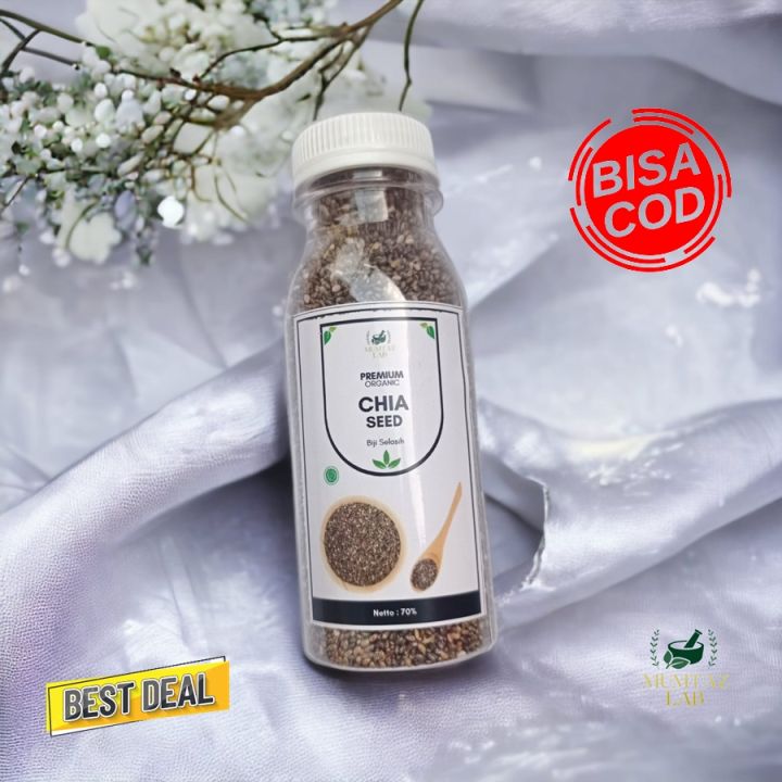 Biji Chia Seed Untuk Diet Organik 100gr Original