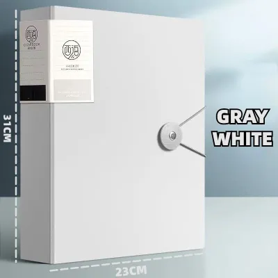 Clear Book Long Size Paper Organizer Folder File Organizer For Document Long Folder Presentation Book 30/60/80/100 Pages